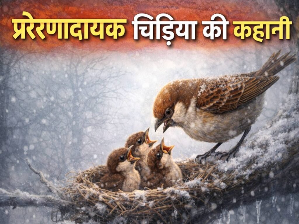 प्रेरणादायक चिड़िया की कहानी | Chidiya ki kahani