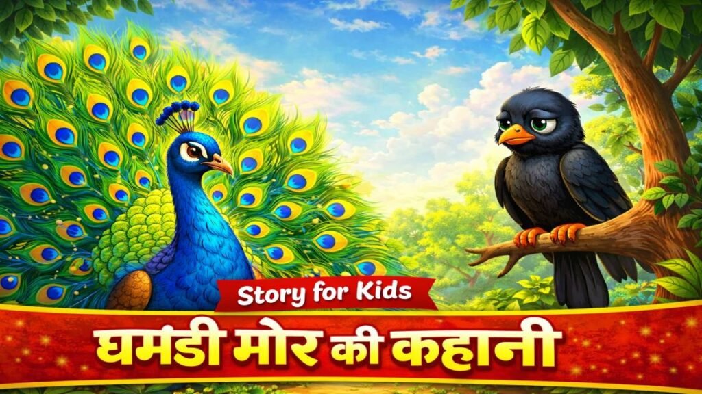 Story for Kids – घमंडी मोर की कहानी