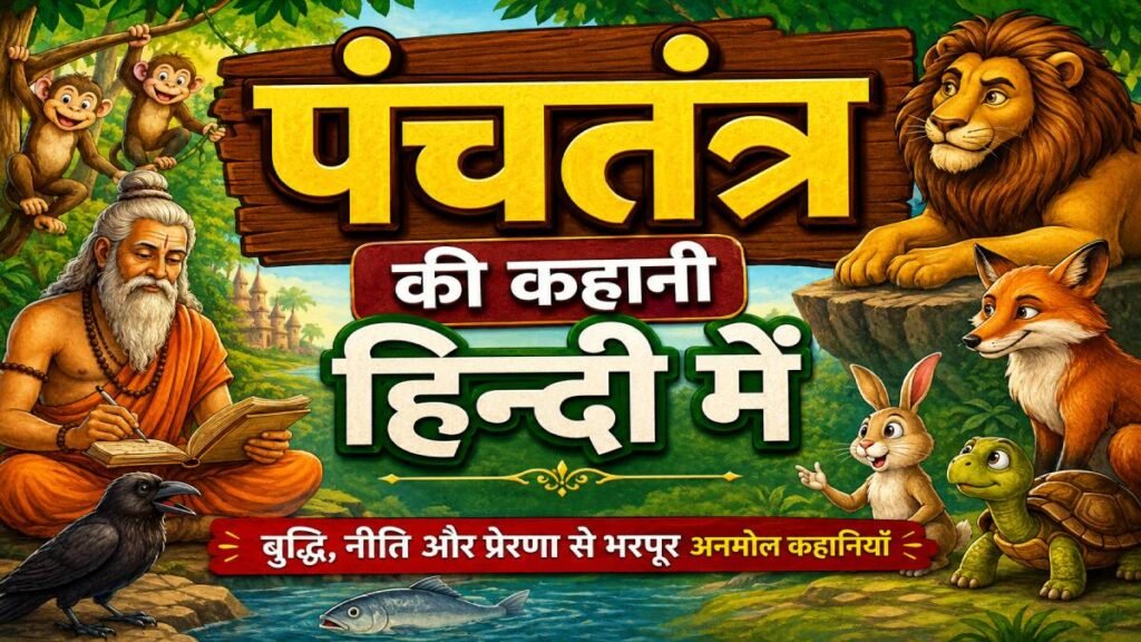 जानवरों की 7 मजेदार पंचतंत्र की कहानियाँ नैतिक सीख के साथ