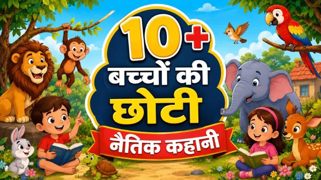 बच्चों को नैतिक सीख देने वाली 10+ छोटी कहानियाँ हिंदी में