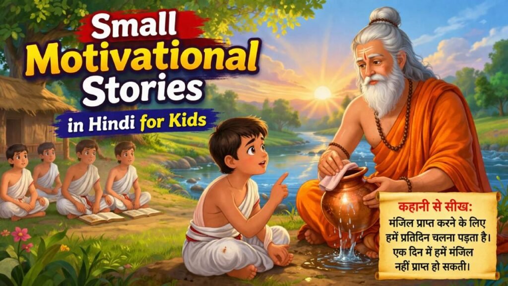 बच्चों के मोहित करने वाली 8 छोटी प्रेरणादायक कहानियाँ हिंदी में